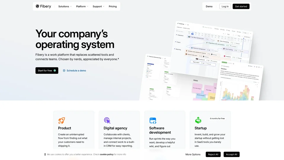 Fibery — Your company's operating system