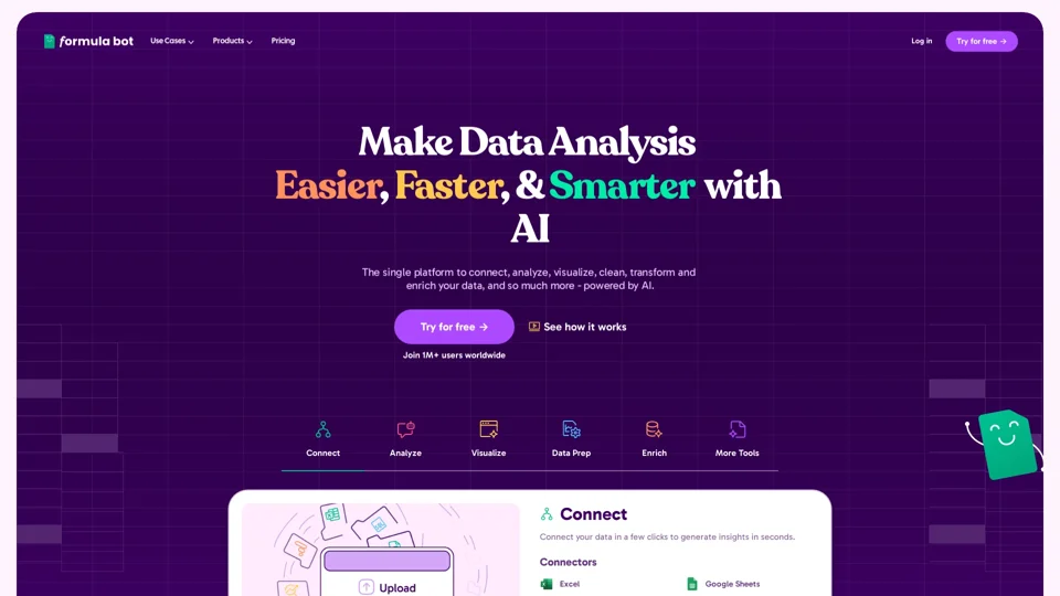 AI for Data Analysis - Formula Bot