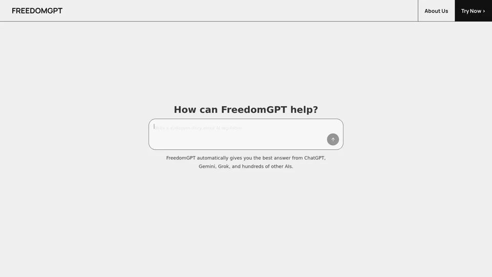 Freedom GPT: Advanced AI-Powered Conversational Agent