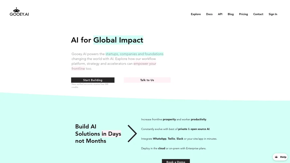Gooey.AI - The best of private & open source AI
