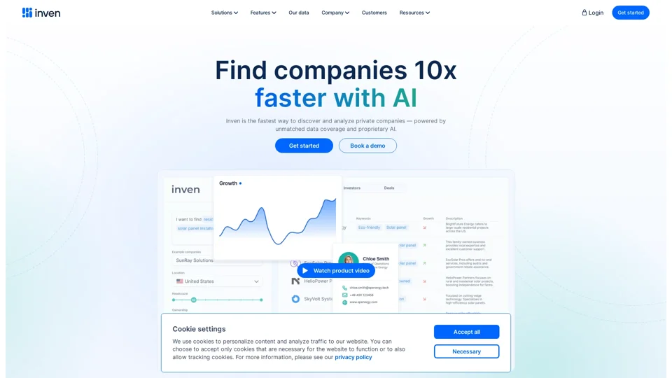 Inven | Find M&A targets 10x faster