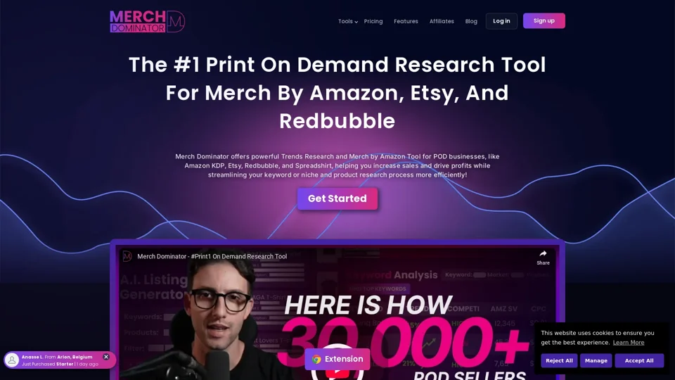Merch Dominator: Revolutionizing Merchandise Management