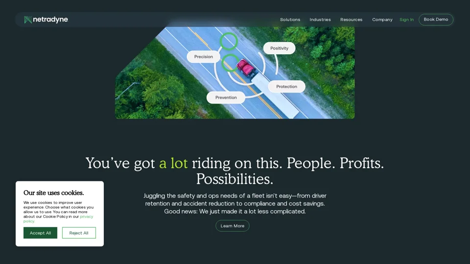 Driver•i AI Fleet Camera System - Intelligent Fleet Safety | Netradyne