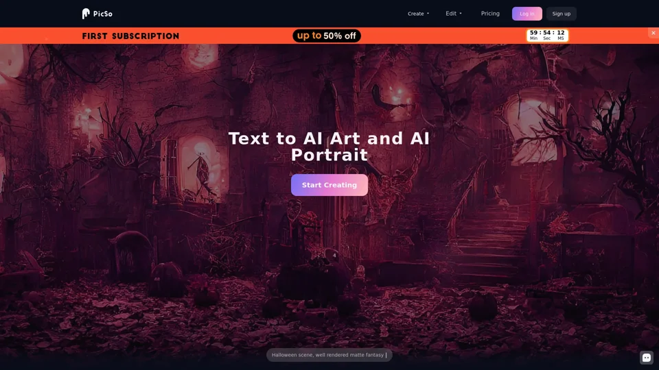 AI Art Generator: Text to Image in All Art Styles - PicSo