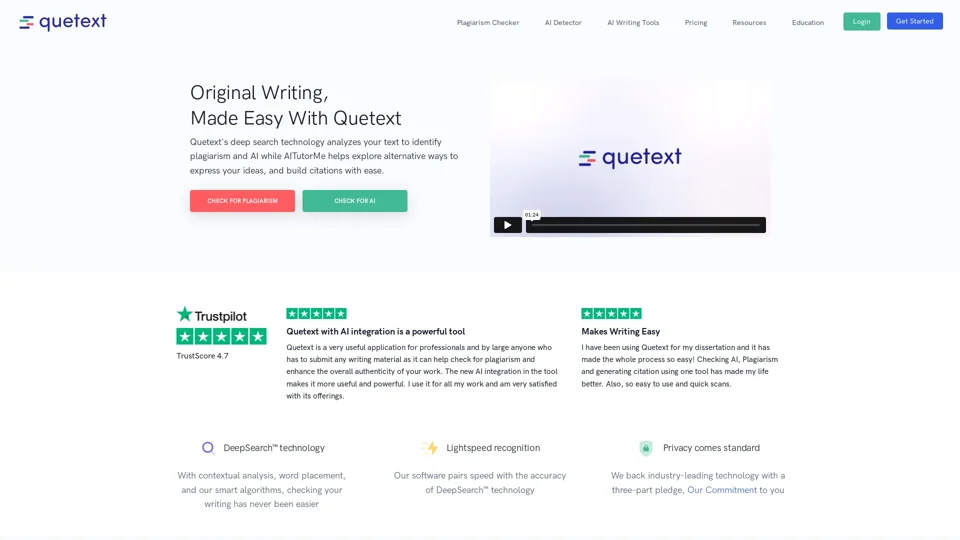 Quetext: The Ultimate Plagiarism Detection and Citation Assistance Tool