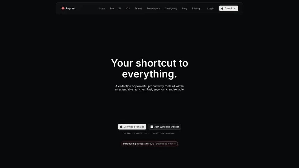 Raycast: Accelerating Workflow Efficiency