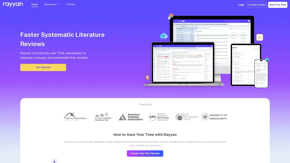 Rayyan.ai: Streamlining Evidence Synthesis