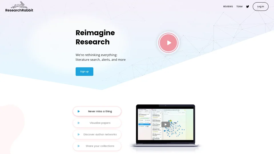 ResearchRabbit: Revolutionizing Research Discovery ResearchRabbit: Revolutionizing Research Discovery