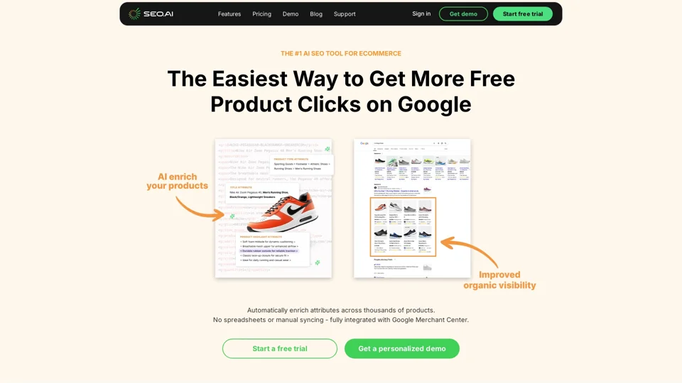 The #1 AI SEO tool for Ecommerce SEO teams | SEO.AI