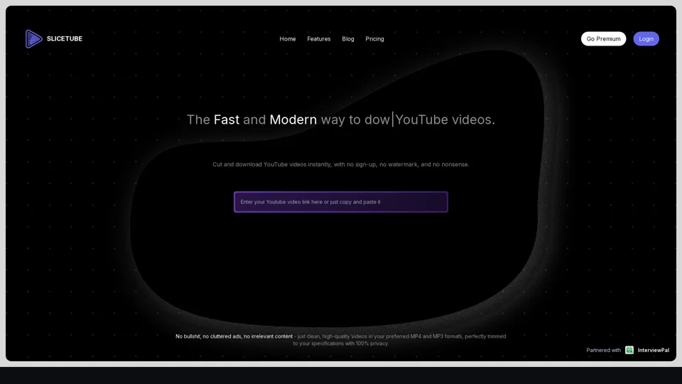 SliceTube: Effortless Online Video Editing