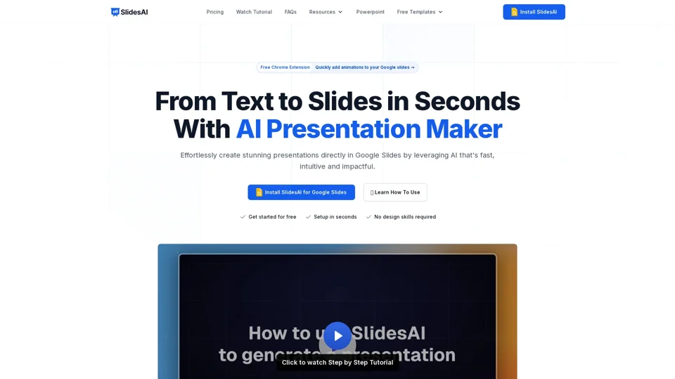 SlidesAI: Streamlined Presentation Creation Through AI