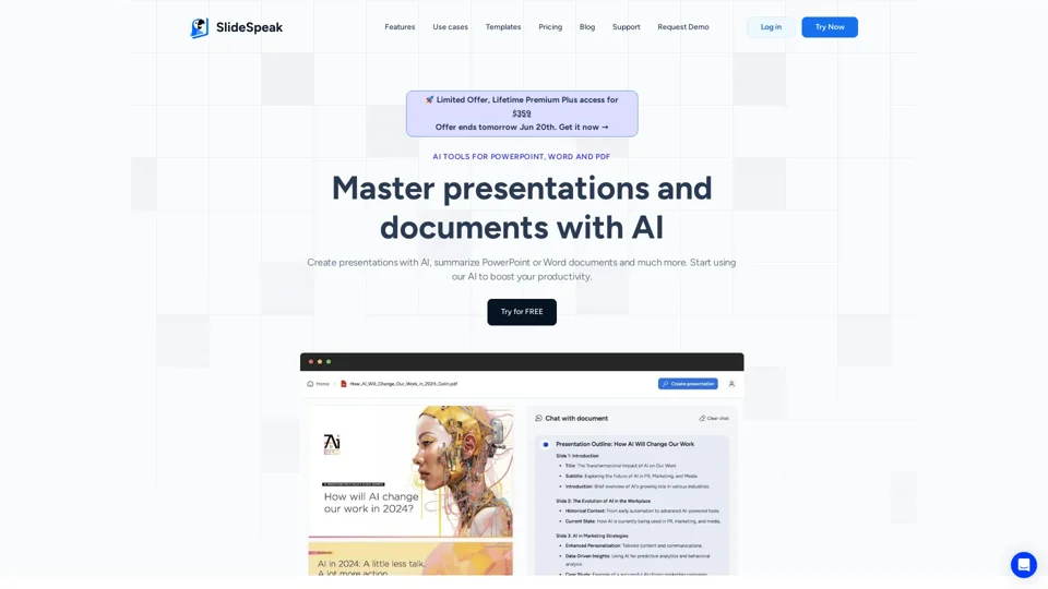 SlideSpeak: Effortless Presentation Design and Delivery Platform SlideSpeak: Effortless Presentation Design and Delivery Platform