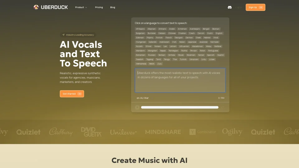 Uberduck AI: Transforming Text into Realistic Speech