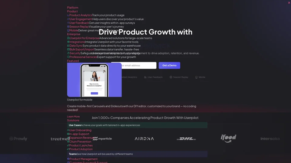 Product Growth Platform | Userpilot