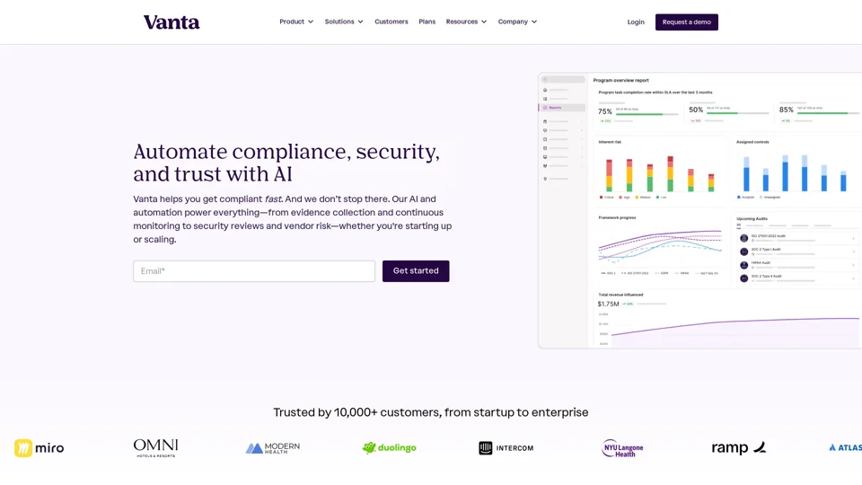 Vanta: Automated Security Monitoring & Compliance