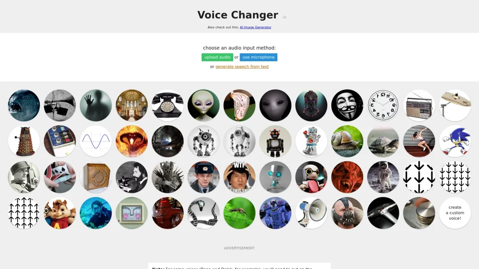 VoiceChanger: The Free Online Voice Changer

