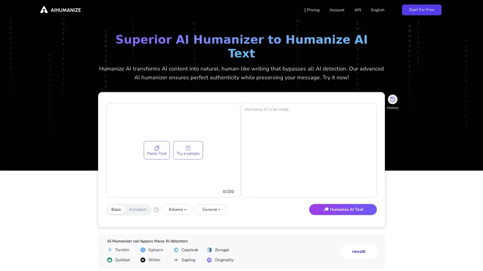 AI Humanize: Free Humanize AI Text & AI Humanizer Online
