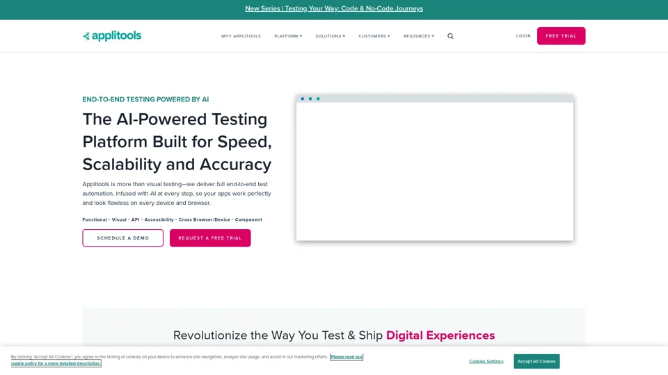 Applitools - AI-Powered End-to-End Testing