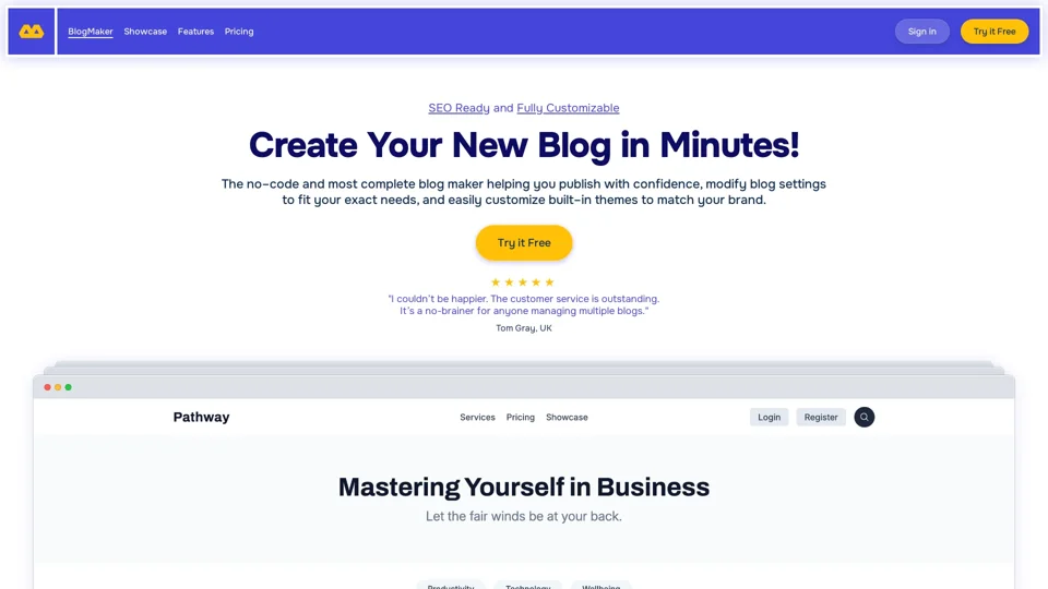 BlogMaker: Create Your Blog With The Ultimate Blog Maker