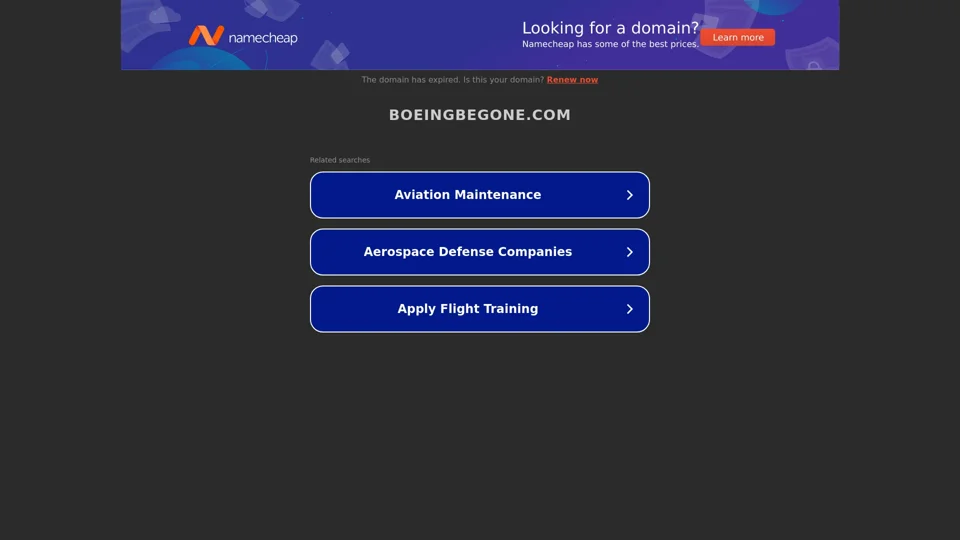 boeingbegone.com