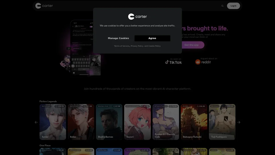 Carter Chat | AI Characters