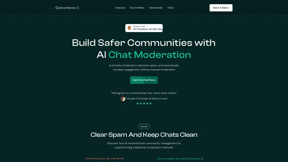 Concurrence AI - Advanced AI-Powered Moderation for WhatsApp, Telegram, &
      Slack
