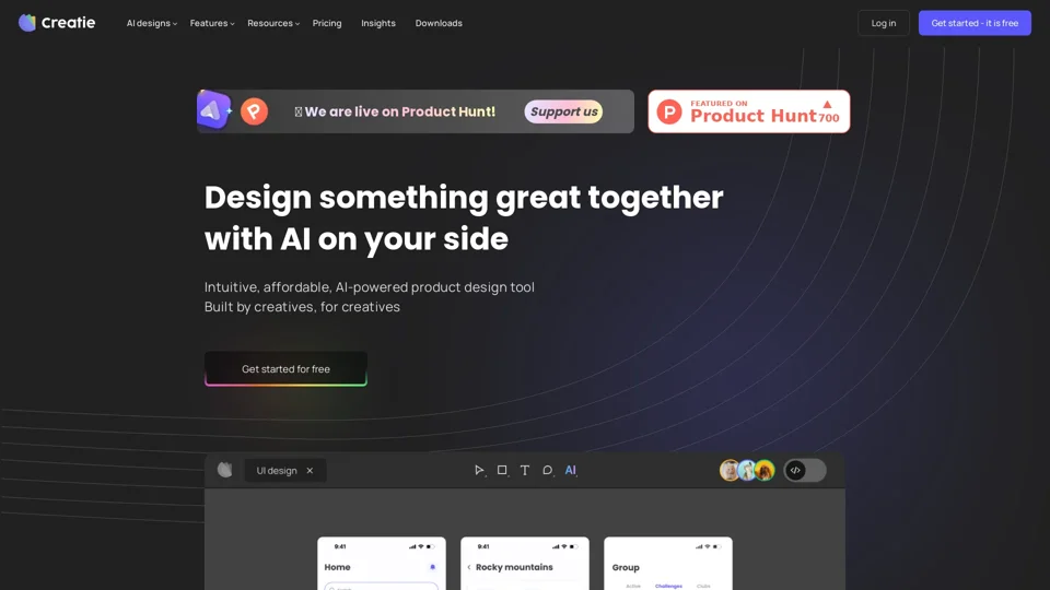 Creatie: The AI-Powered Product Design Platform
