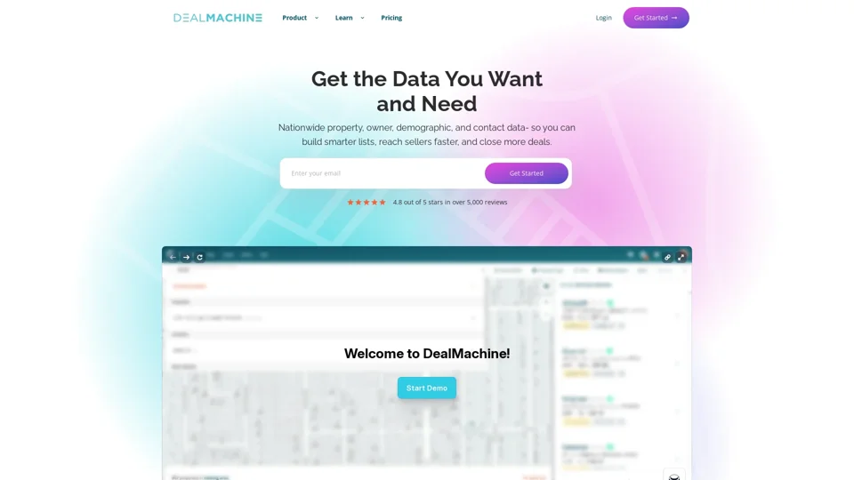 DealMachine - Get The Data You Want And Need