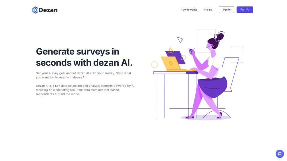 Generate Surveys in seconds with Dezan