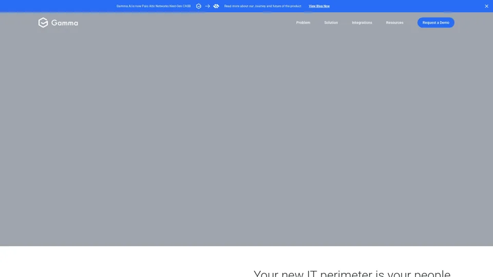 Gamma.AI - AI Powered Cloud DLP for SaaS