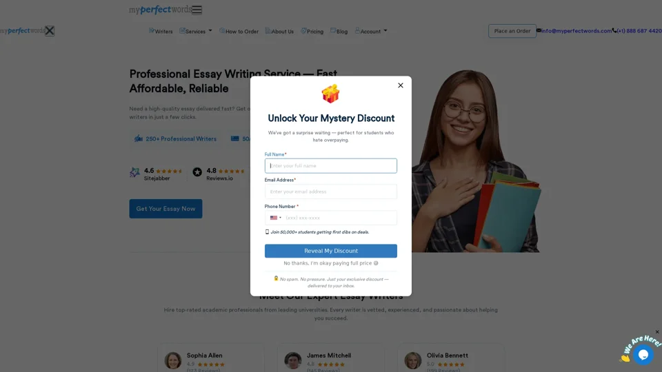 Essay Writing Service | Write My Essay Without AI