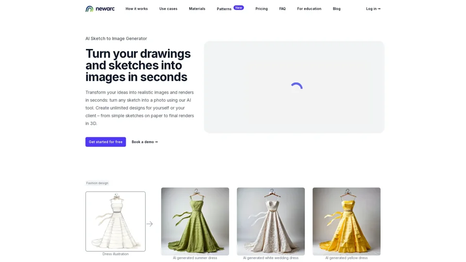 Turn Your Drawing or Sketch to Image or Photo - NewArc.ai