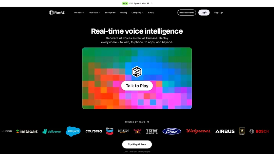 The Voice AI Platform: TTS Models, Voice Agents, & More