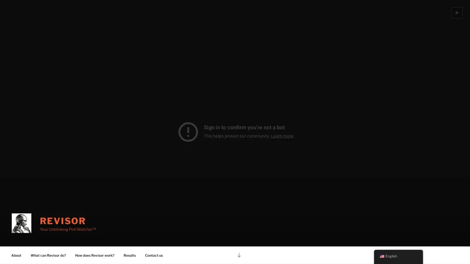 REVISOR — Your Unblinking Poll Watcher