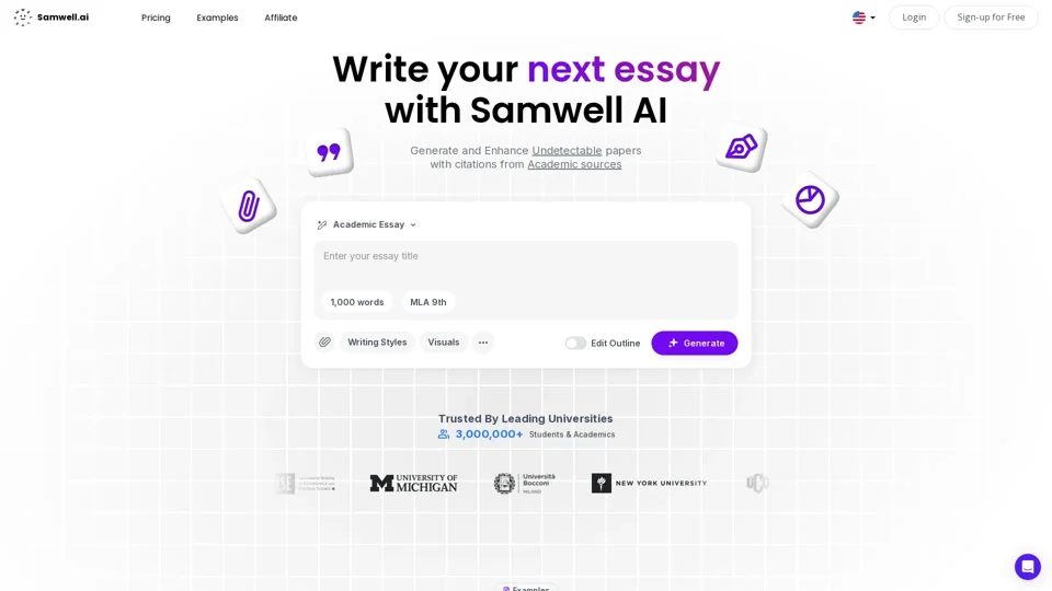 AI Essay Writer with Academic Citations