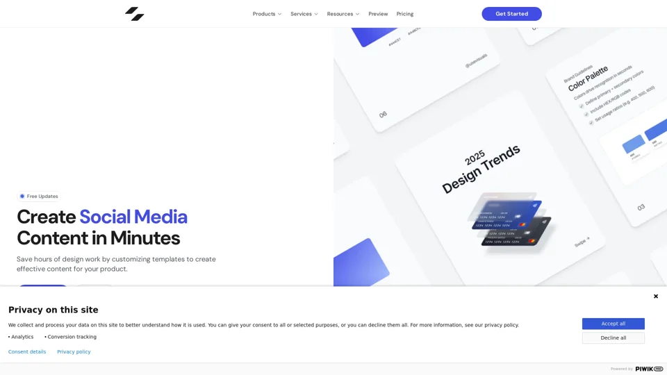 usevisuals | Social Media Templates for Figma