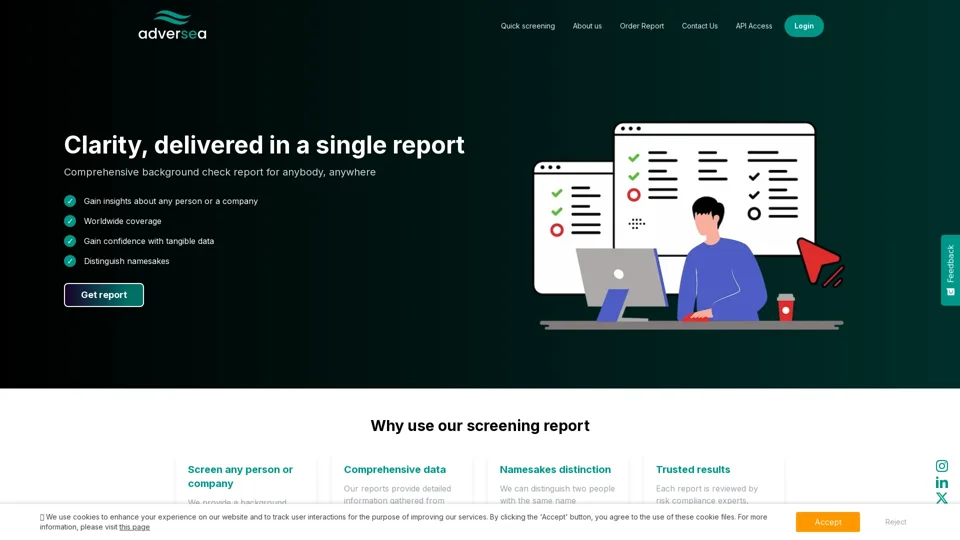 Screening Reports - Adversea | Adversea