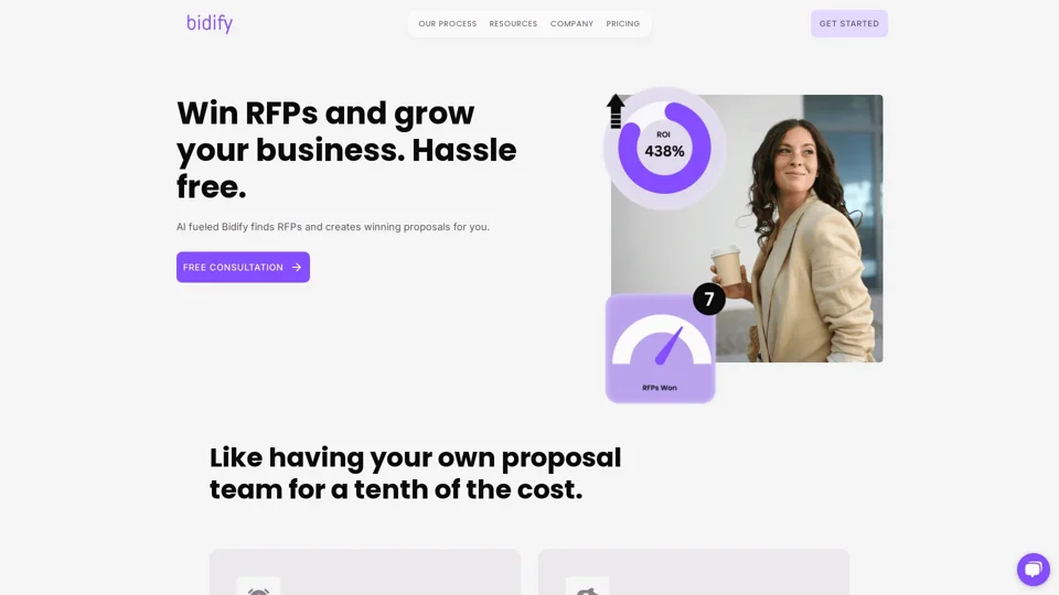 Bidify | Win more RFPs