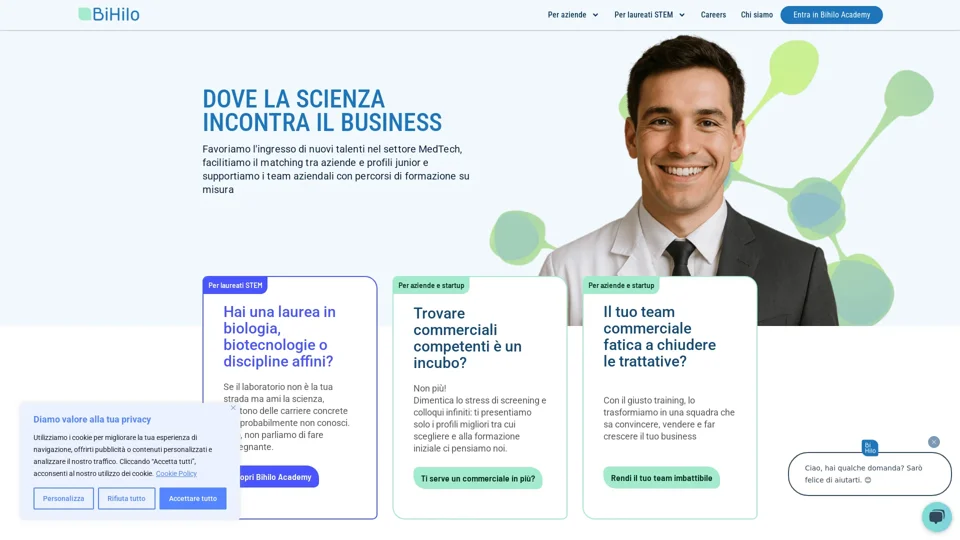 Bihilo | Dove la scienza incontra il business