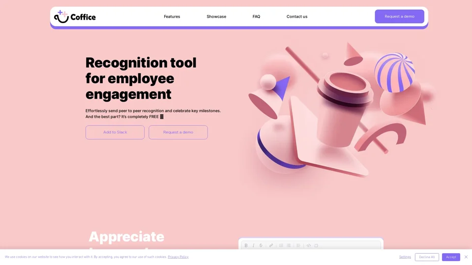 Coffice | Peer recognition tool