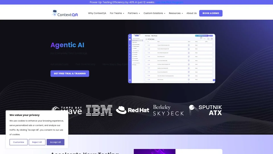 ContextQA | Automated Testing Solutions