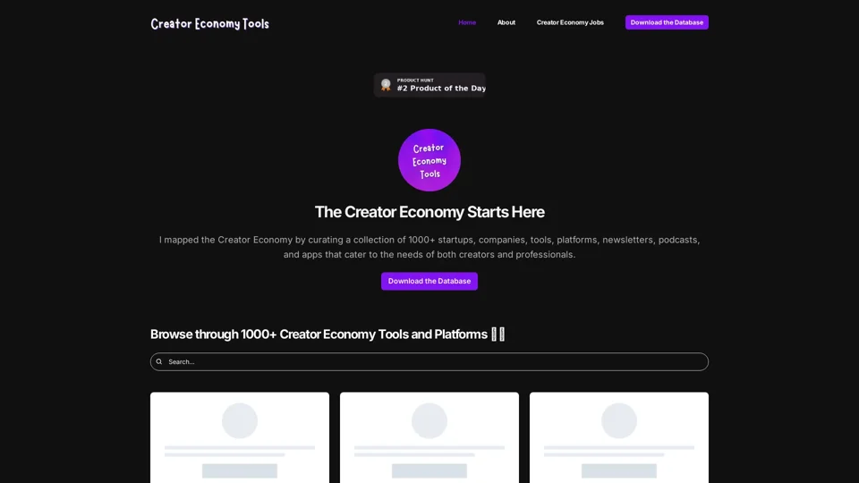 Creator Economy Tools • Creator Economy Tools