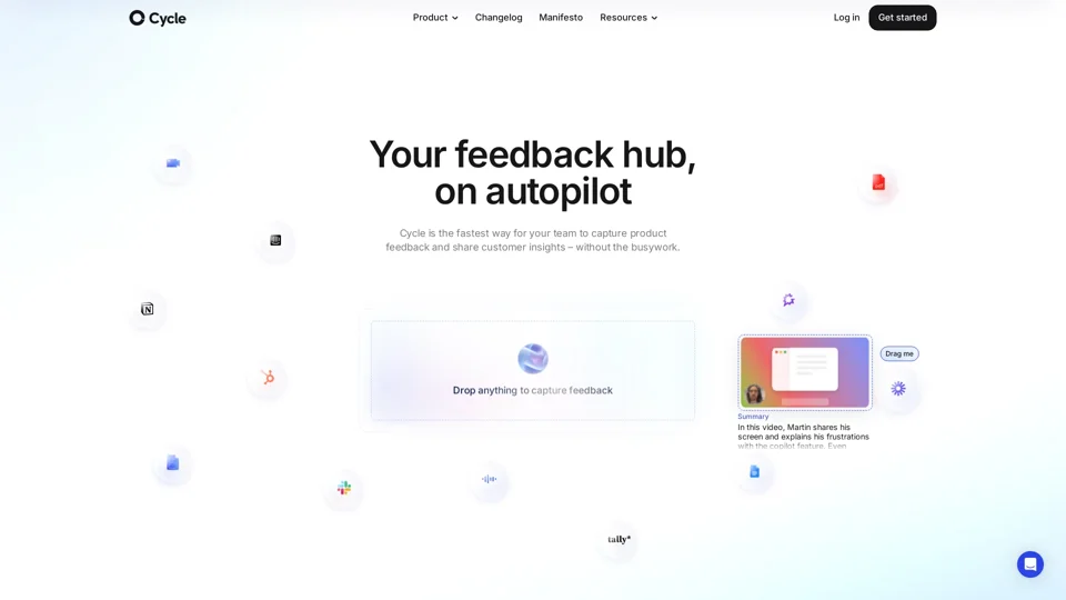 Cycle | Your feedback hub, on autopilot