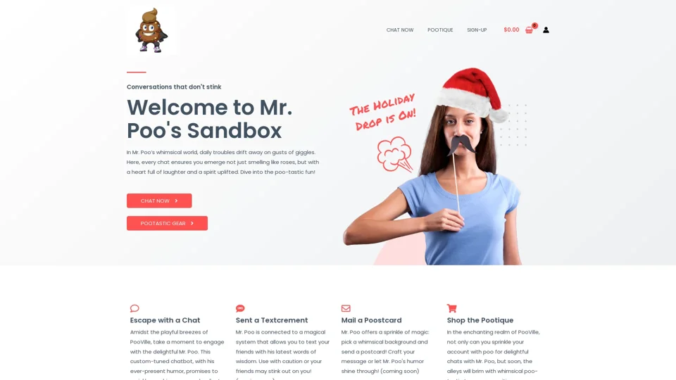 Mr. Poo's Sandbox – Where the good humor always flies!