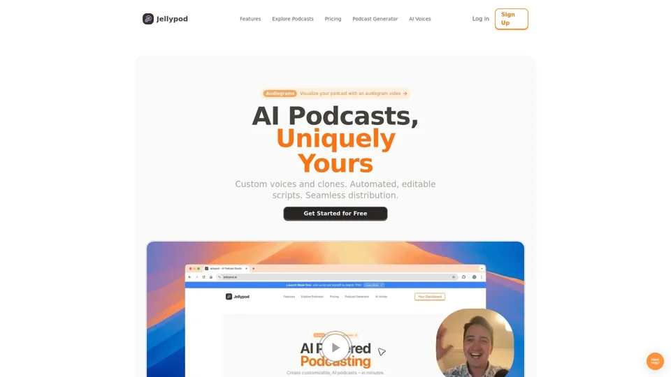 Jellypod - AI Podcast Studio
