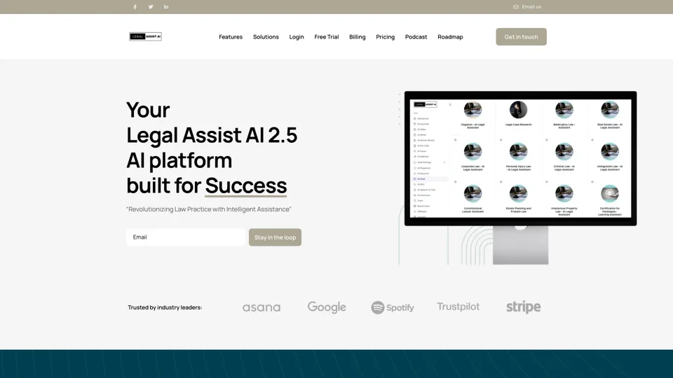 Legal Assist AI 2.5 – Welcome to the future of Law