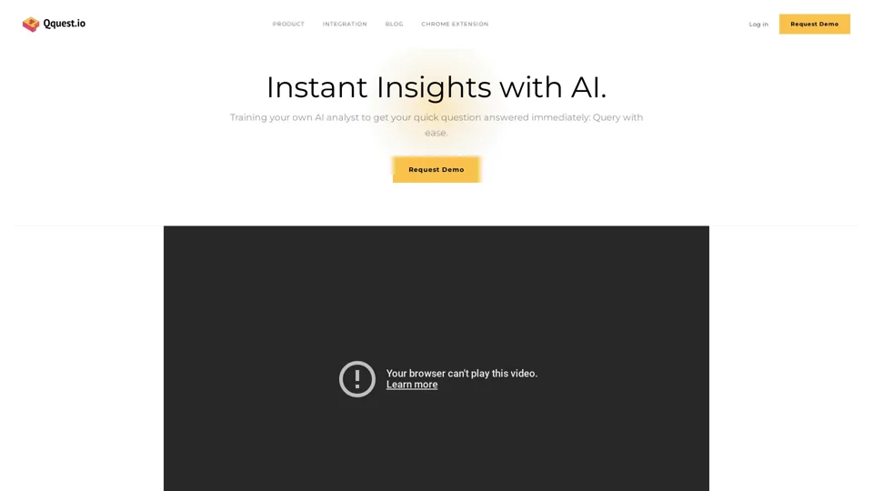 Qquest - AI Assistant for insights query