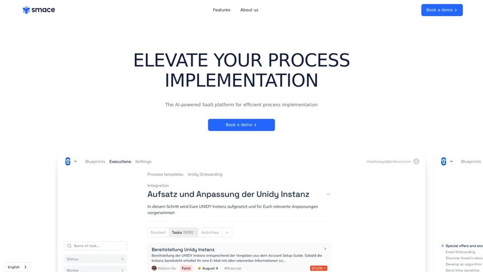 Smace  - The collaborative Onboarding Solution