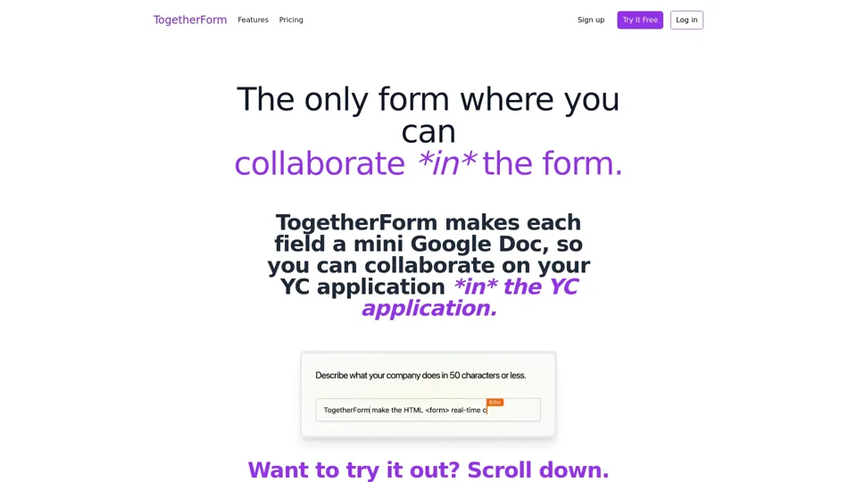 TogetherForm
