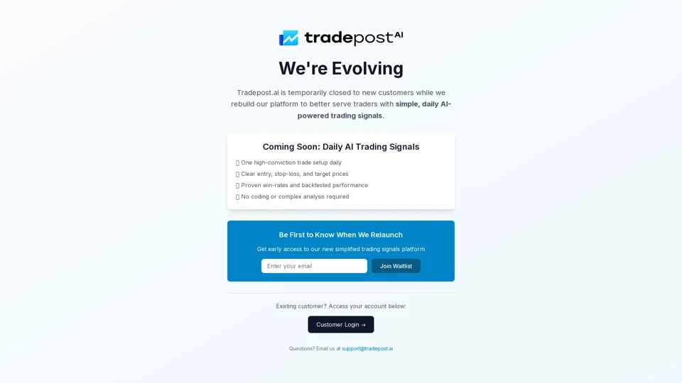 Tradepost.ai | AI-Powered Market Intelligence for Smarter Trading